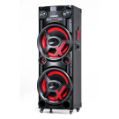 Caixa Amplificada Amvox ACA 2900 New X 2900W Bluetooth LED Bivolt