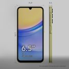 Smartphone Samsung Galaxy A15 128GB 4GB RAM 5G Verde Claro