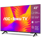 Smart TV AOC 43 Full HD Roku Wi-Fi 60Hz  43S5155/78G