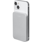 Powerbank Magnético 5000mAh 15W USB-C com Cabo Integrado Branco e E-book: Filmes e Series