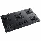 Cooktop Itatiaia Essencial 5 Bocas Vidro Temperado Preto Bivolt