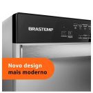 Lava-Louças Brastemp BLF08BS 8 Serviços com 5 Programas de Lavagem Cinza Metálico 110V