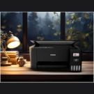 Impressora Multifuncional Epson EcoTank L3250 Tanque de Tinta Colorida Wi-Fi Bivolt Preta