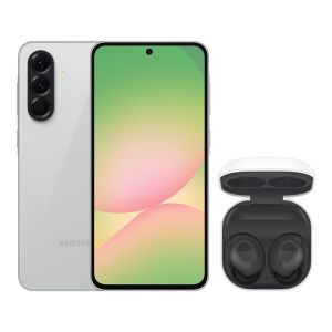 Kit Smartphone Samsung Galaxy A56 5G 256GB Cinza e Galaxy Buds FE Grafite
