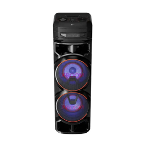 Caixa de Som LG XBOOM RNC9 410W RMS Bluetooth Karaokê DJ Luzes Preto