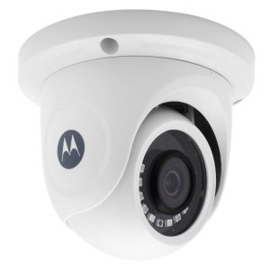 Câmera de Segurança Motorola MTD202P 1080P Dome Plástica 4x1 Lente 2.8 mm IR20M OSD Branco