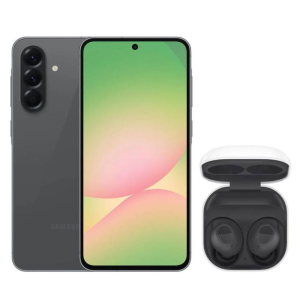 Kit Smartphone Samsung Galaxy A56 5G 256GB Preto + Galaxy Buds FE Grafite
