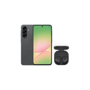Kit Smartphone Samsung Galaxy A56 5G 256GB Preto e Galaxy Buds FE Grafite