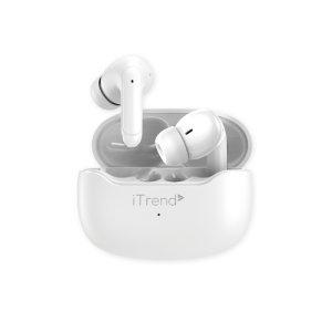 Fone de Ouvido ITrend True Wireless Stereo Branco