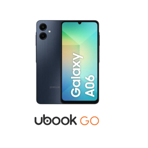 Smartphone Samsung Galaxy A06 128GB 4GB RAM 6,7" Azul Escuro e E-Book Filmes e Séries