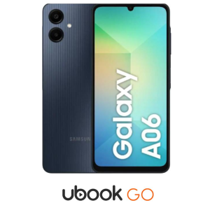Smartphone Samsung Galaxy A06 128GB 4GB RAM 6,7" Azul Escuro + E-Book Filmes e Séries