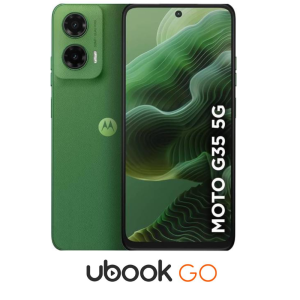 Smartphone Motorola Moto G35 128GB 5G 4GB 6,7" 16MP Verde e E-Book Filmes e Séries