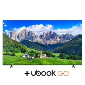 Smart TV 50" LG 4K UHD HDR ThinQ AI Pro 50UT801C0SA Preto + E-Book: Filmes e Séries