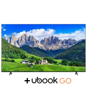 Smart TV 50" LG 4K UHD HDR ThinQ AI Pro 50UT801C0SA Preto + E-Book Filmes e Séries