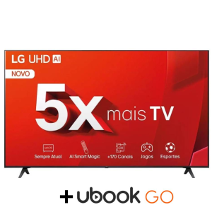 Smart TV LG 55" 55UT801C0SA 4K + E-Book Filmes e Séries
