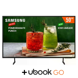Smart TV LED 50" Ultra HD 4K Samsung LH50BEDHVGGXZD + E-Book Filmes e Séries