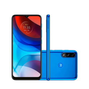 Smartphone Motorola Moto E7 Power 32GB 2GB RAM 4G Azul Metalico - FC