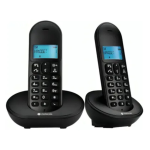 Telefone Motorola MT150-2 DECT Sem Fio Preto