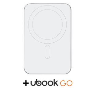 Powerbank Magnético 5000mAh 15W USB-C com Cabo Integrado Branco e E-book: Filmes e Series