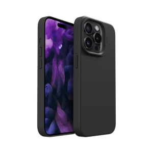 Capa para iPhone 15 Pró Huex Eco MagSafe Policarbonato Preto 