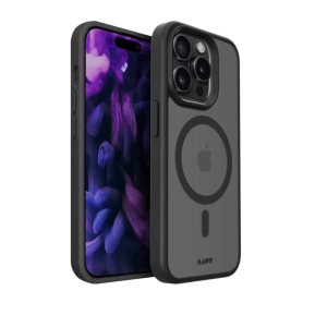 Capa para iPhone 15 Pró Max Huex Eco MagSafe Policarbonato Preto