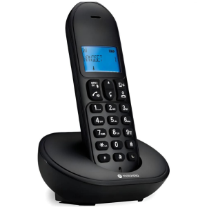 Telefone Motorola MT150 DECT Digital Sem Fio Preto
