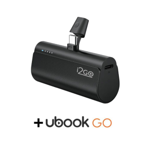 Powerbank Pocket i2Go USB-C 5.000mAh Preto e E-book: Grandes Vozes