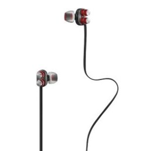 Fone de Ouvido Multilaser Pulse PH235 Preto e Vermelho